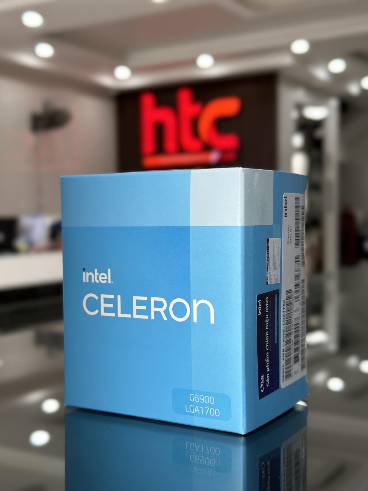 Chíp - BỘ VI XỬ LÝ / CPU Intel Celeron G6900 (Upto 3.40 GHz | 2 nhân 2 luồng | FCLGA1700 | 4MB)