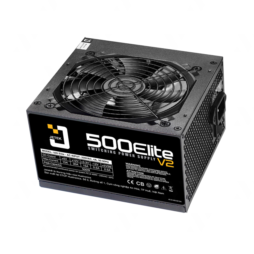 Nguồn Máy Tính Jetek Elite 500W V2
