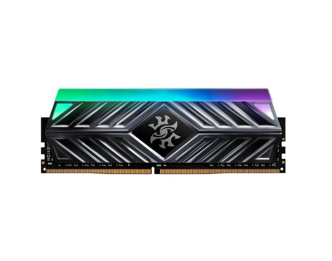 Ram ADATA SPECTRIX D41 RGB 16GB (1x16GB) DDR4 3200Mhz (AX4U320016G16A-ST41) (Xám)