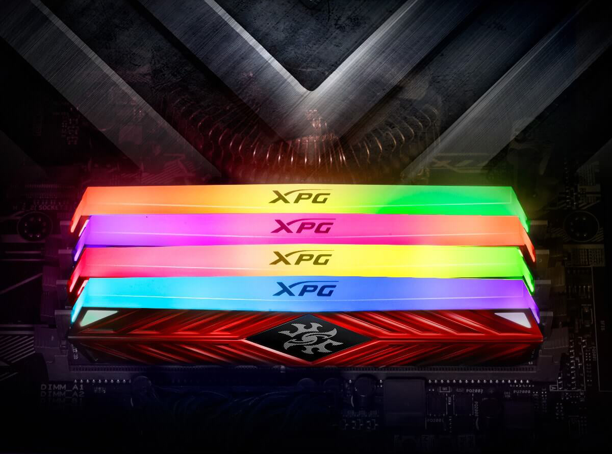 Bộ nhớ RAM ADATA SPECTRIX D41 8GB DDR4 RGB 3000MHz