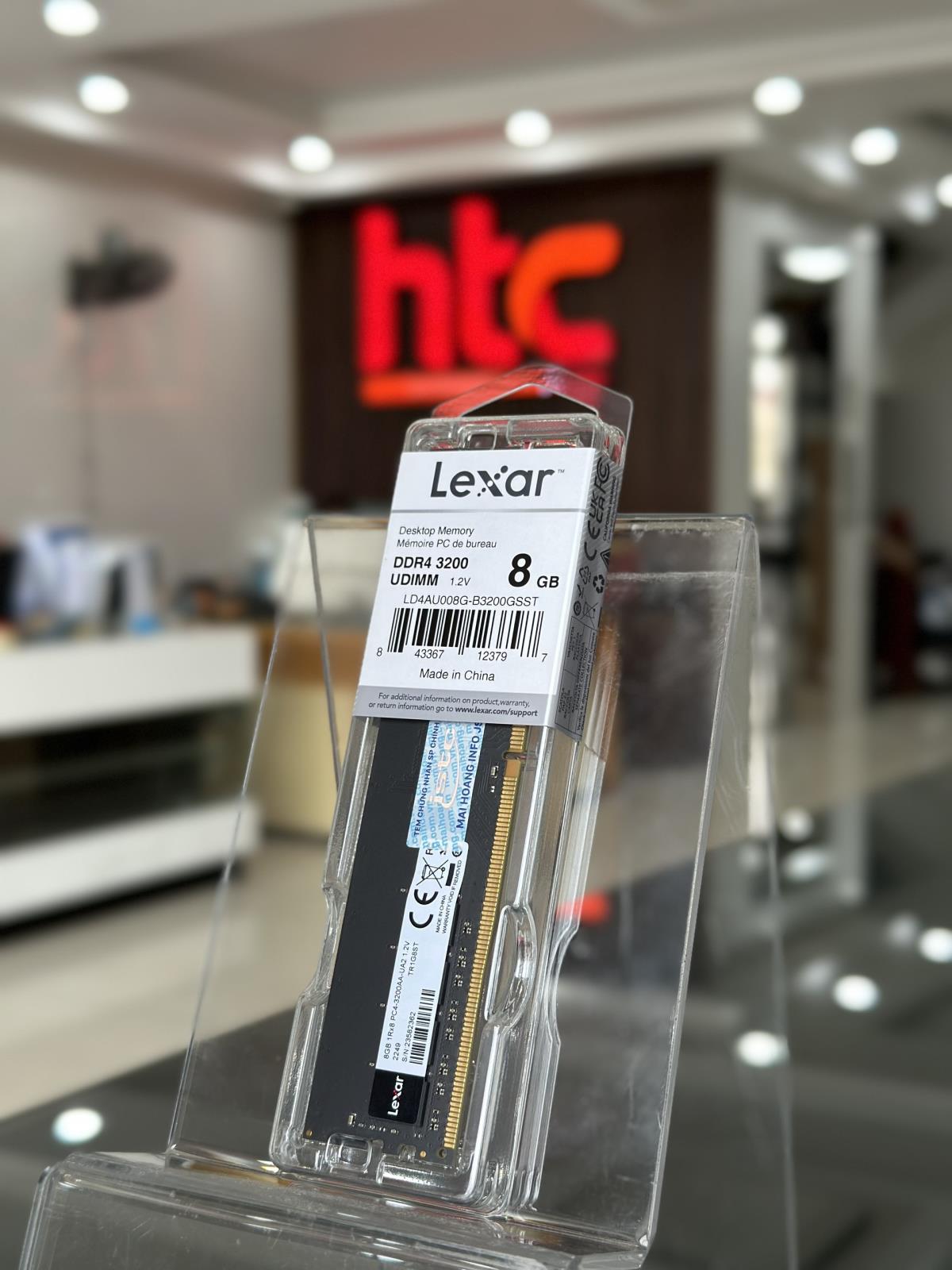 RAM DESKTOP PC DDR4 Lexar 8GB (1X8GB) DDR4 3200MHZ