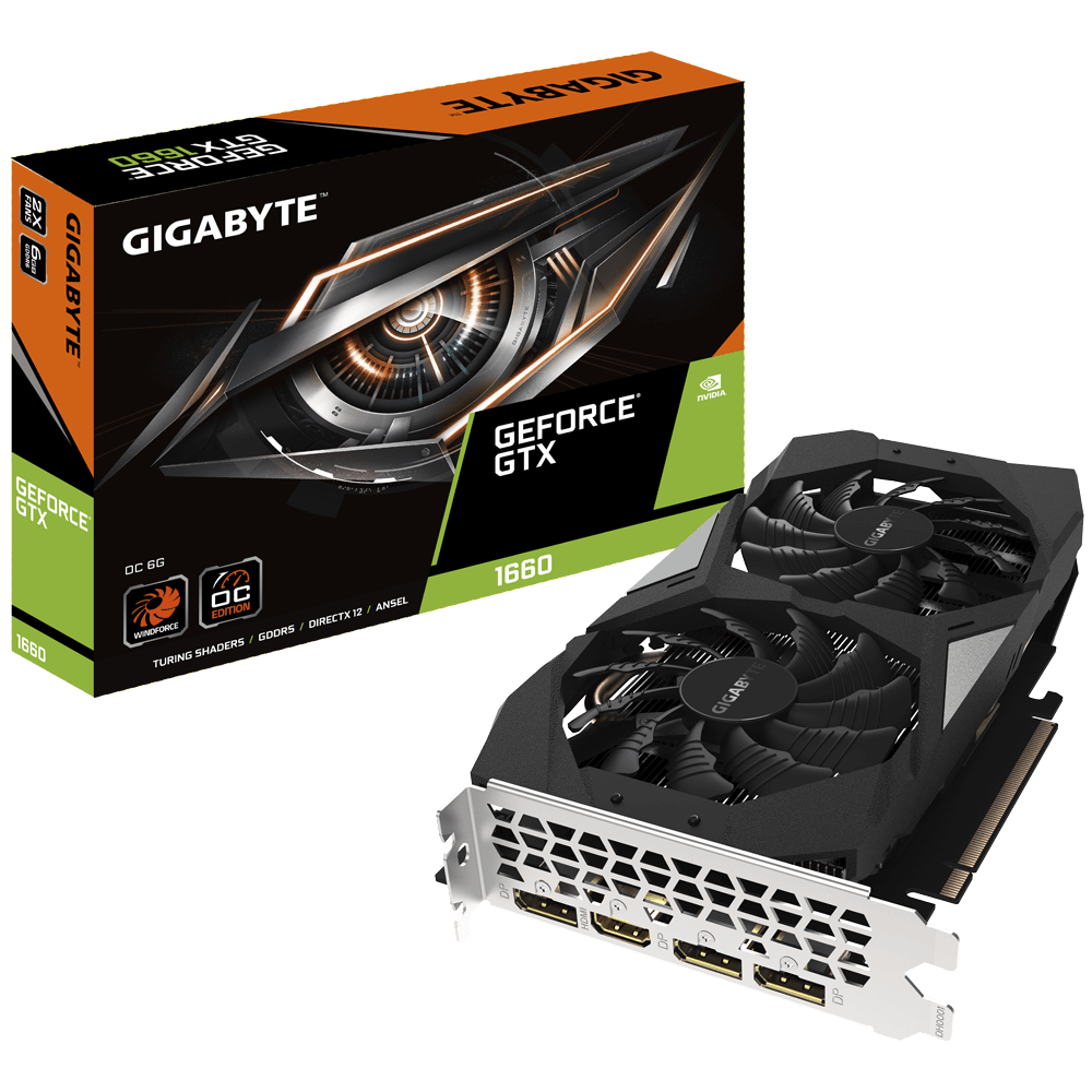 Card màn hình / VGA Gigabyte GeForce GTX 1660 OC 6GB