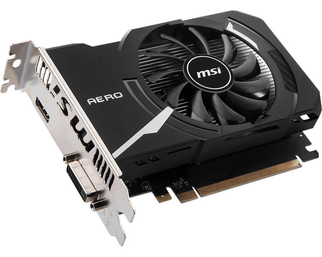 Card màn hình / VGA MSI GeForce GT 1030 AERO ITX 2GD4-OC