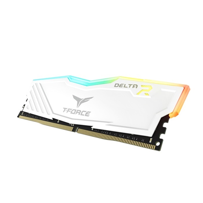 Ram TEAMGROUP T-Force DELTA RGB 8GB (1x8GB) DDR4 3200MHz ( Trắng )