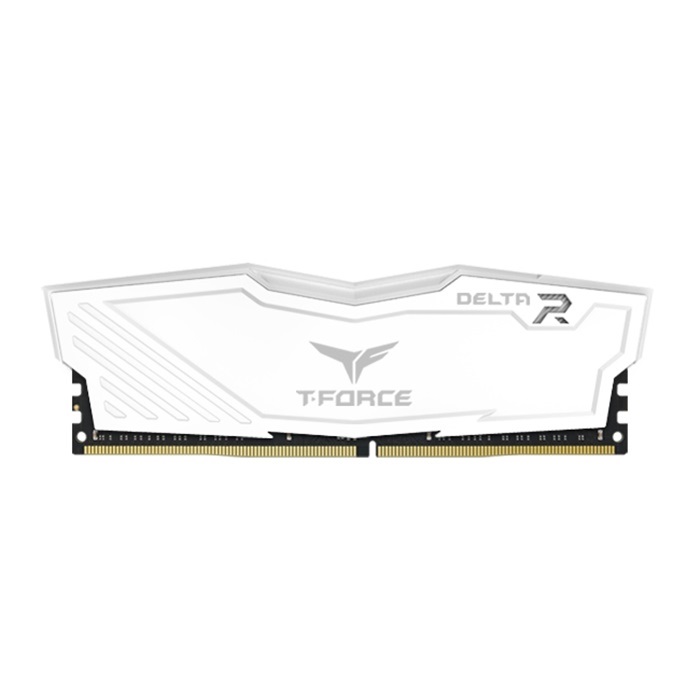 Ram TEAMGROUP T-Force DELTA RGB 8GB (1x8GB) DDR4 3200MHz ( Trắng )