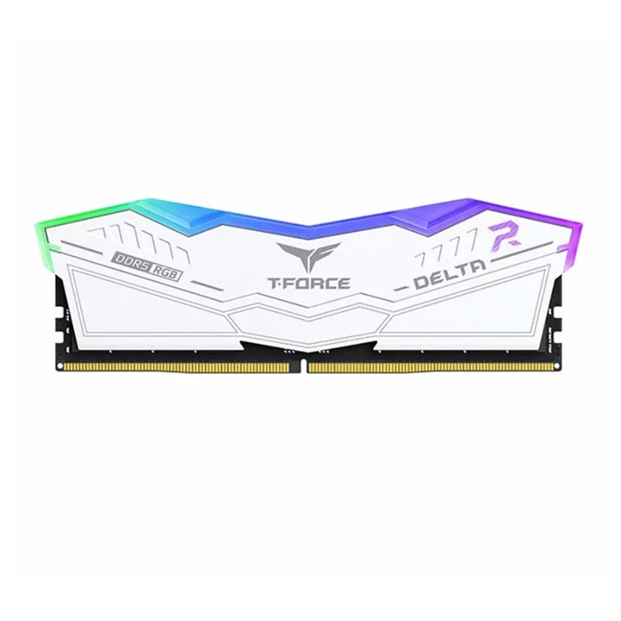 Ram TeamGroup T-Force Delta TUF White RGB 32Gb (2x16Gb) 5200Mhz DDR5