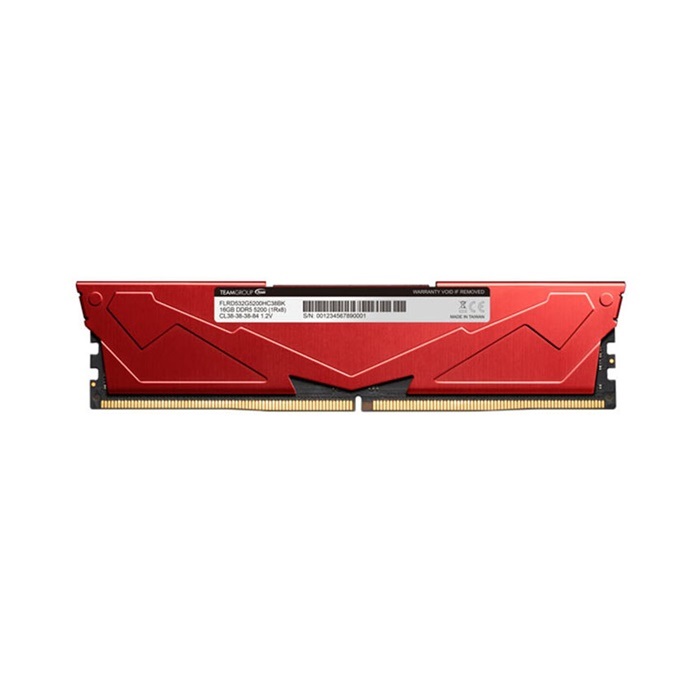 Ram Teamgroup VULCAN Red 32GB (2x16GB) DDR5 5200MHz