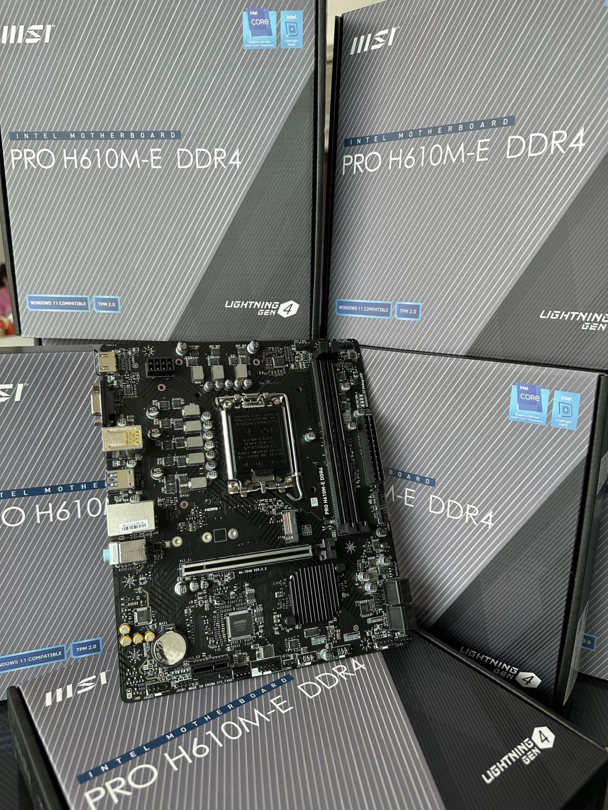 Mainboard MSI Pro H610M-E DDR4