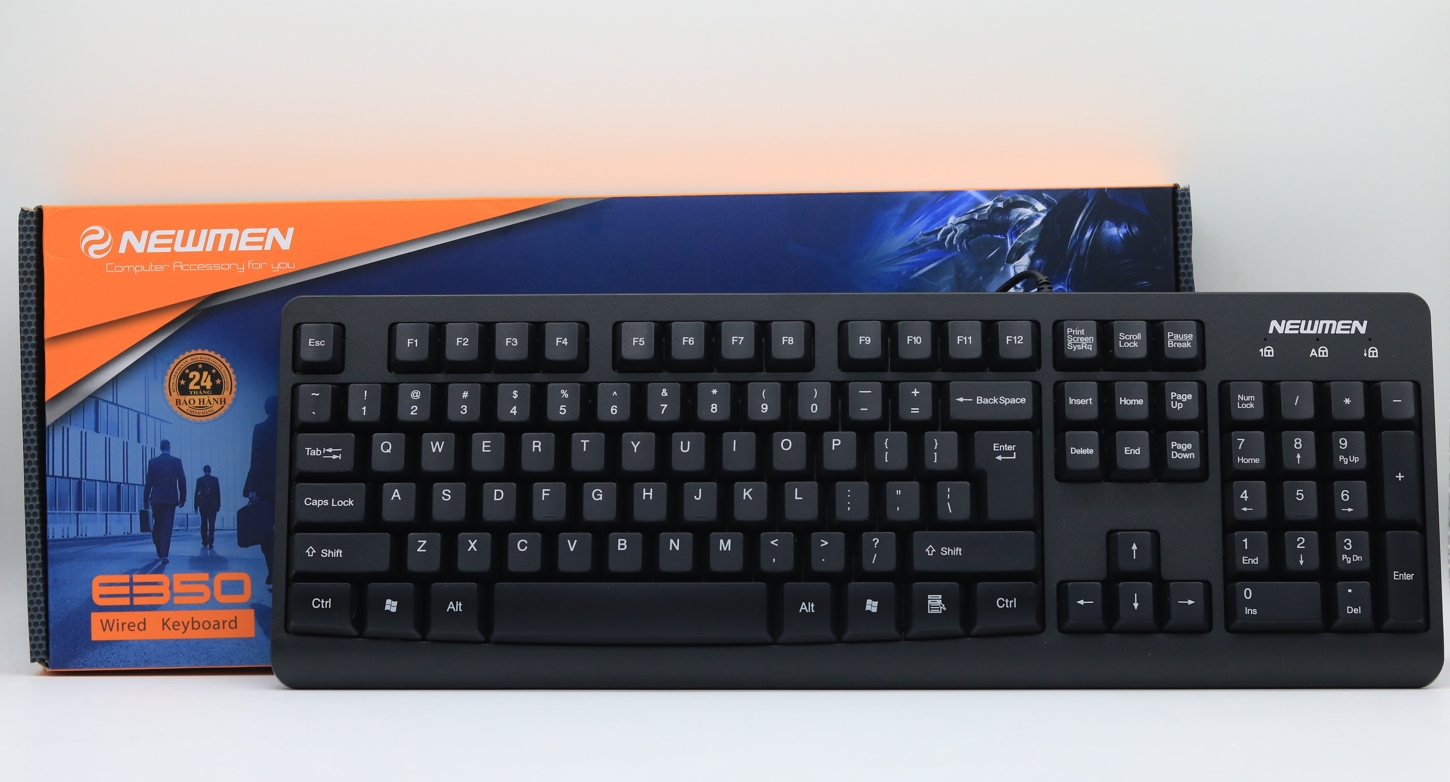 Bàn phím Newmen E350 Black USB
