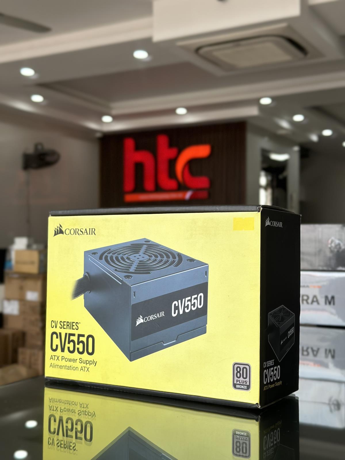 Nguồn máy tính Corsair CV550 - 550W 80 Plus Bronze