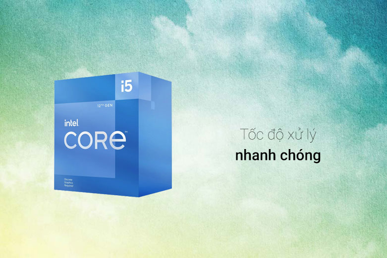 CPU Intel Core i5 12400F | Tốc độ xử lý nhanh chóng
