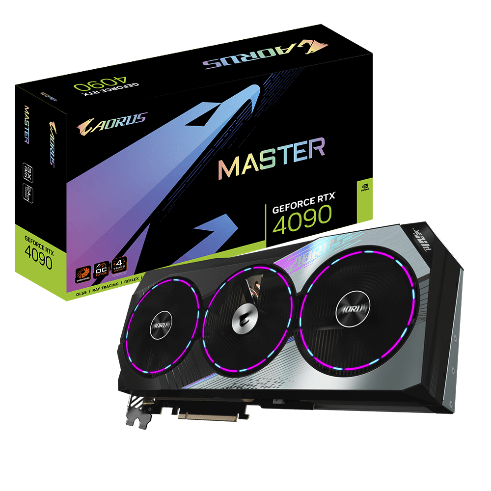 Card màn hình / VGA Gigabyte AORUS GeForce RTX 4090 MASTER 24G