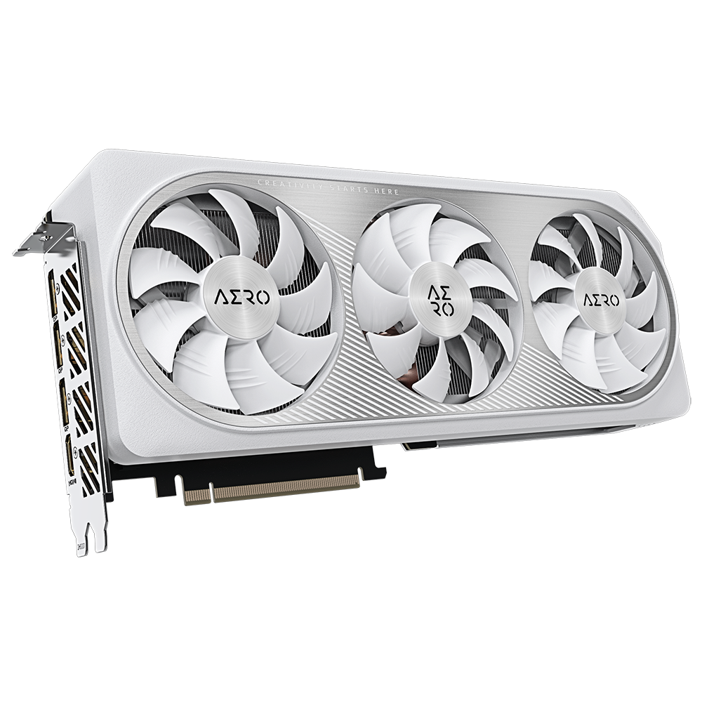 Card màn hình GIGABYTE GeForce RTX 4070 Ti AERO OC 12GB (GV-N407TAERO OC-12GD)