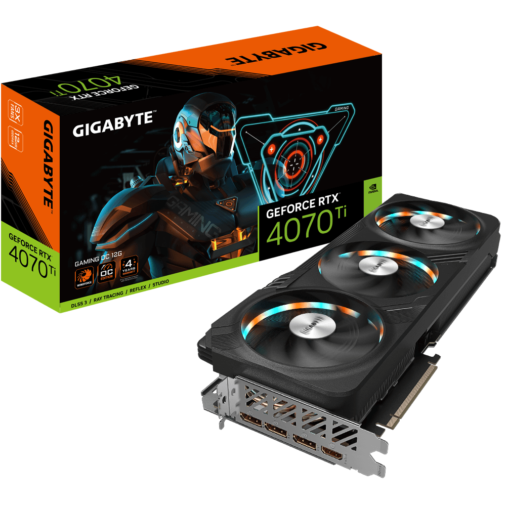 Card màn hình / VGA Gigabyte RTX 4070 Ti Gaming OC 12GB (N407TGAMING OC-12GD)