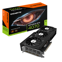 Card màn hình GIGABYTE GeForce RTX 4070 WINDFORCE OC 12G (GV-N4070WF3OC-12GD)