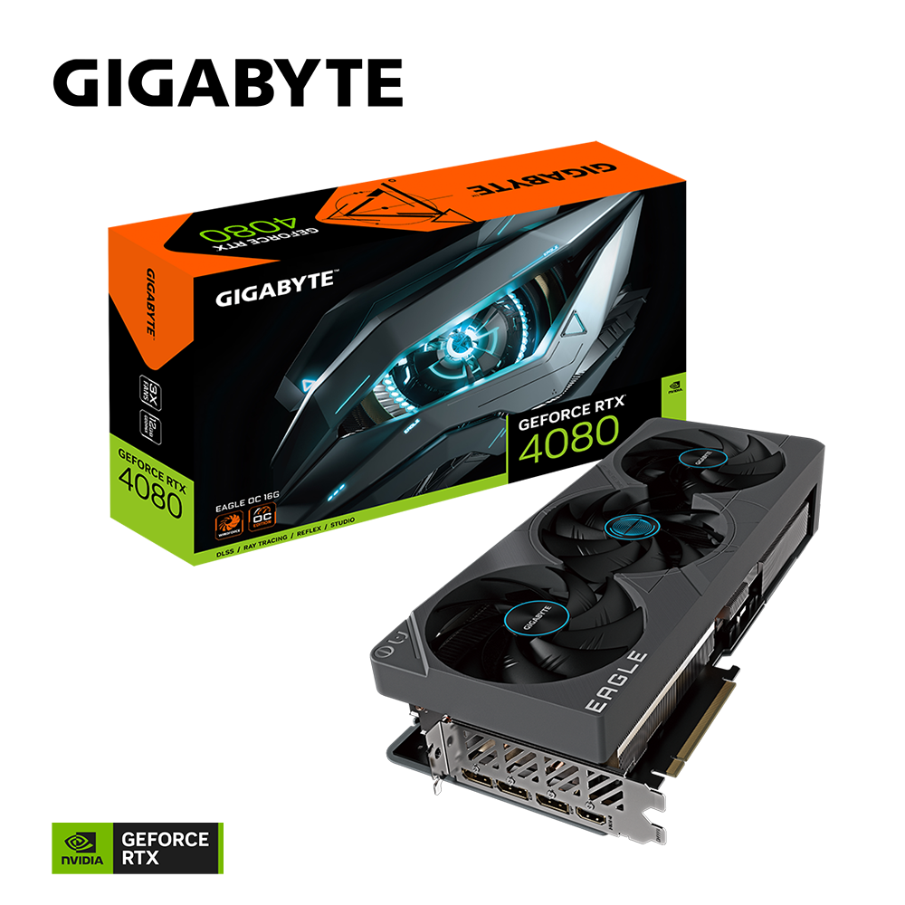 Card màn hình / VGA Gigabyte GeForce RTX 4080 16GB EAGLE OC