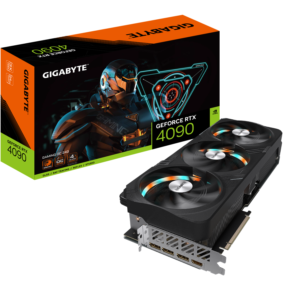 Card màn hình GIGABYTE GeForce RTX 4090 GAMING OC 24G (GV-N4090GAMING OC-24GD)