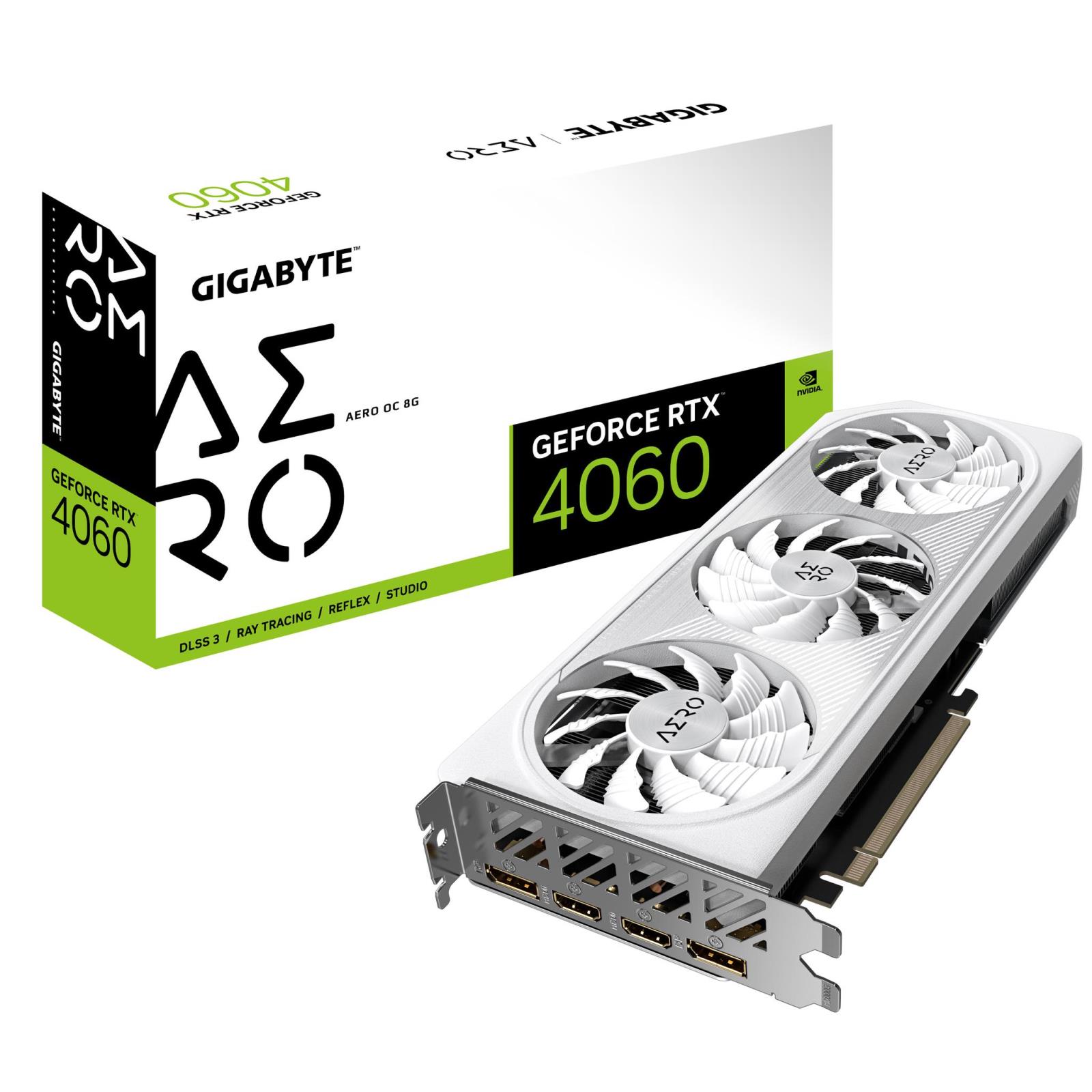 CARD MÀN HÌNH GIGABYTE RTX 4060 AERO OC-8GD