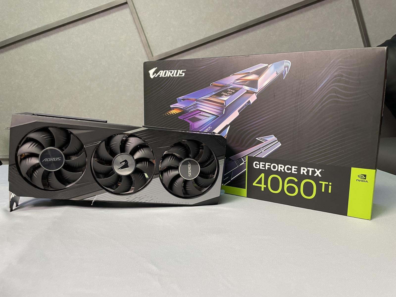 Card màn hình GIGABYTE AORUS GeForce RTX 4060 Ti ELITE 8G (GV-N406TAORUS-E-8GD)