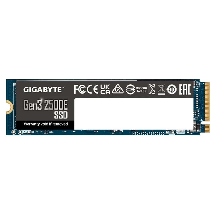 Ổ CỨNG SSD GIGABYTE 2500E 1TB PCIE GEN 3.0X4 (ĐỌC 2400MB/S GHI 1800MB/S - (G325E1TB)