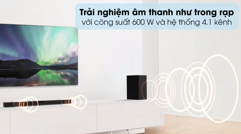 Bộ loa thanh LG SNH5 600W 