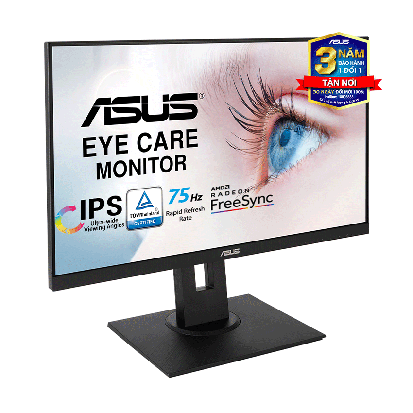 MÀN HÌNH ASUS VA24DQLB (23.8 INCH/FHD/IPS/75HZ/5MS/LOA)