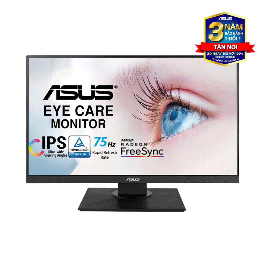 MÀN HÌNH ASUS VA24DQLB (23.8 INCH/FHD/IPS/75HZ/5MS/LOA)