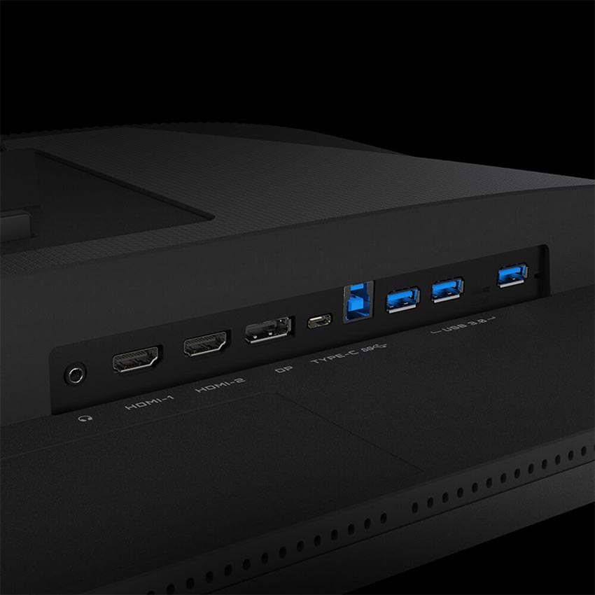 MÀN HÌNH GAMING GIGABYTE M28U-EK (28 INCH/UHD/SUPER IPS/144HZ/1MS/350NITS/HDMI+DP+USBC+AUDIO/LOA/FREESYNC)