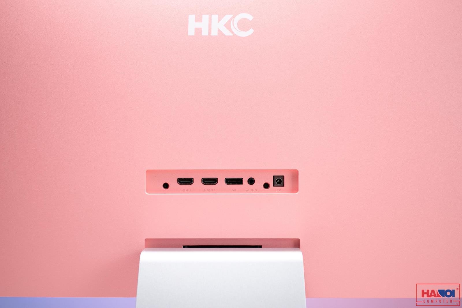 MÀN HÌNH HKC MG27S9Q PINK (27 INCH/QHD/IPS/144HZ/1MS/300 NITS/HDMI+DP/HỒNG)