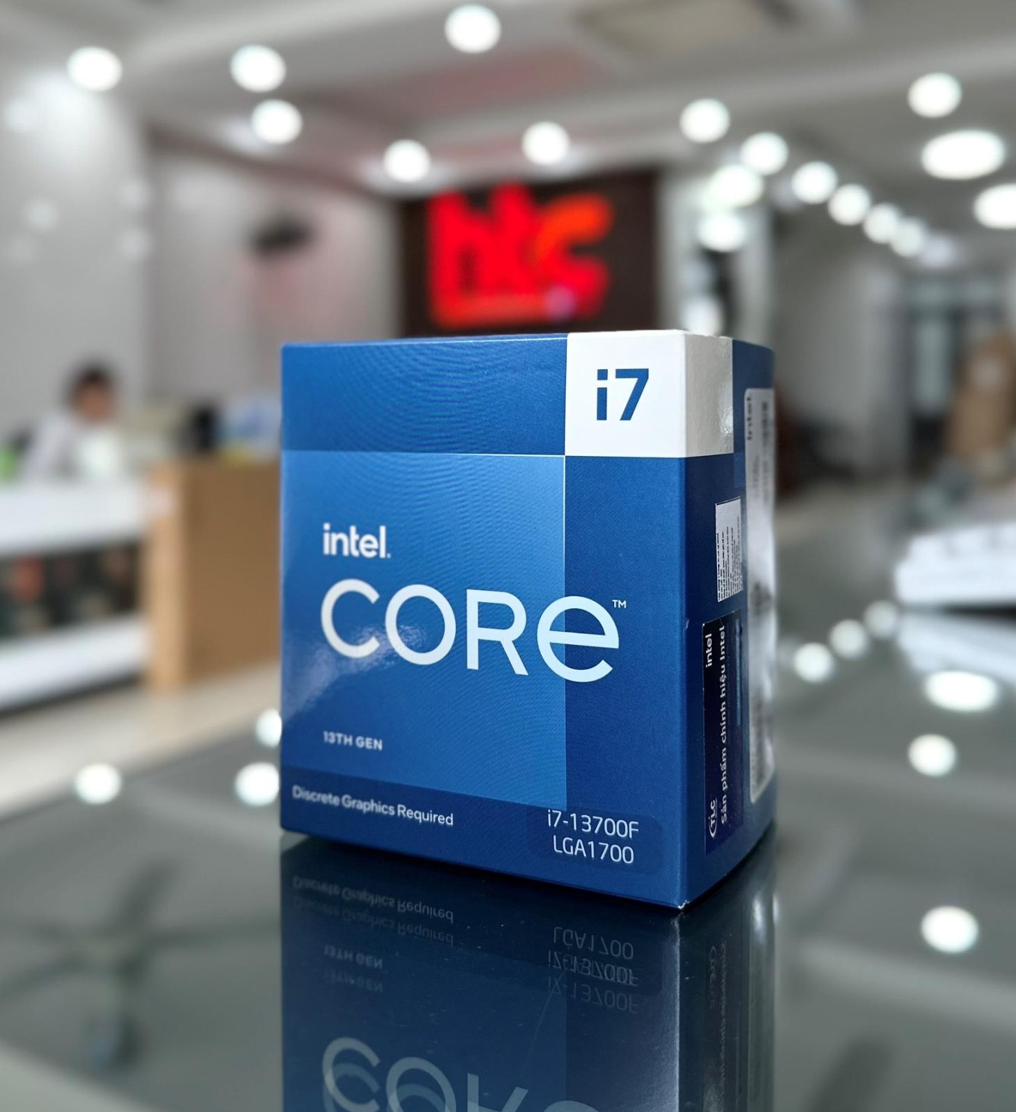 Chíp - BỘ VI XỬ LÝ / CPU Intel Core I7-13700F (30M Cache, up to 5.20GHz, 16C24T, Socket 1700)