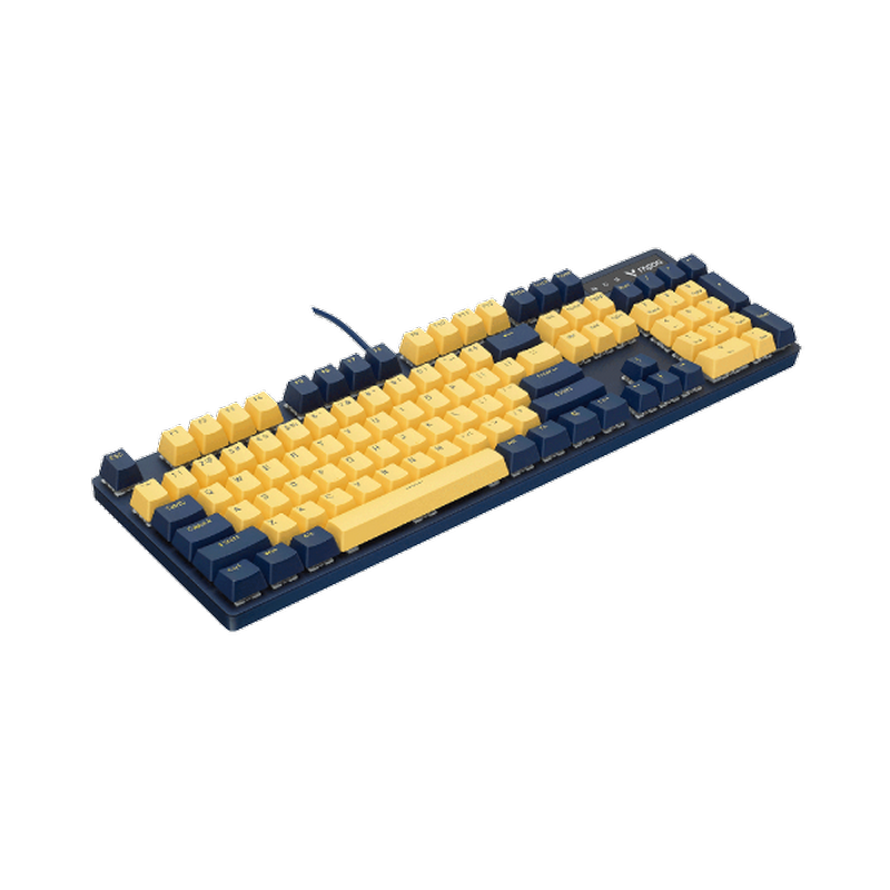 Bàn Phím Cơ Có Dây Gaming Rapoo V500Pro Vàng Xanh