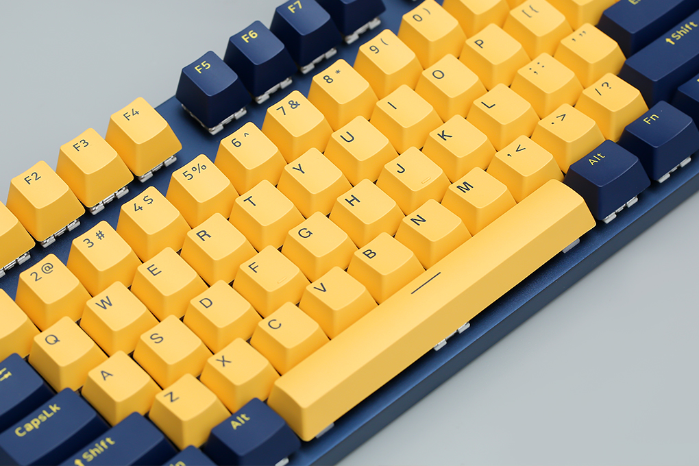 Bàn Phím Cơ Có Dây Gaming Rapoo V500Pro Vàng Xanh