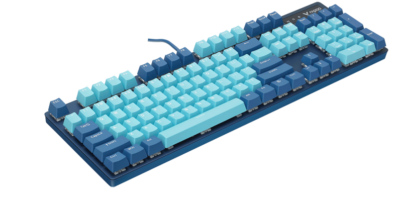Bàn phím cơ Rapoo V500 Pro Cyan Blue