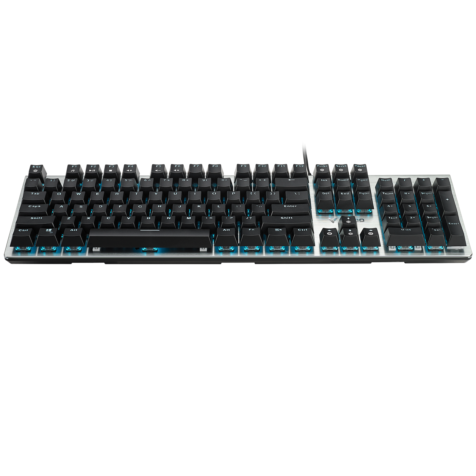 Bàn phím quang cơ gaming có dây Rapoo V530 Led RGB