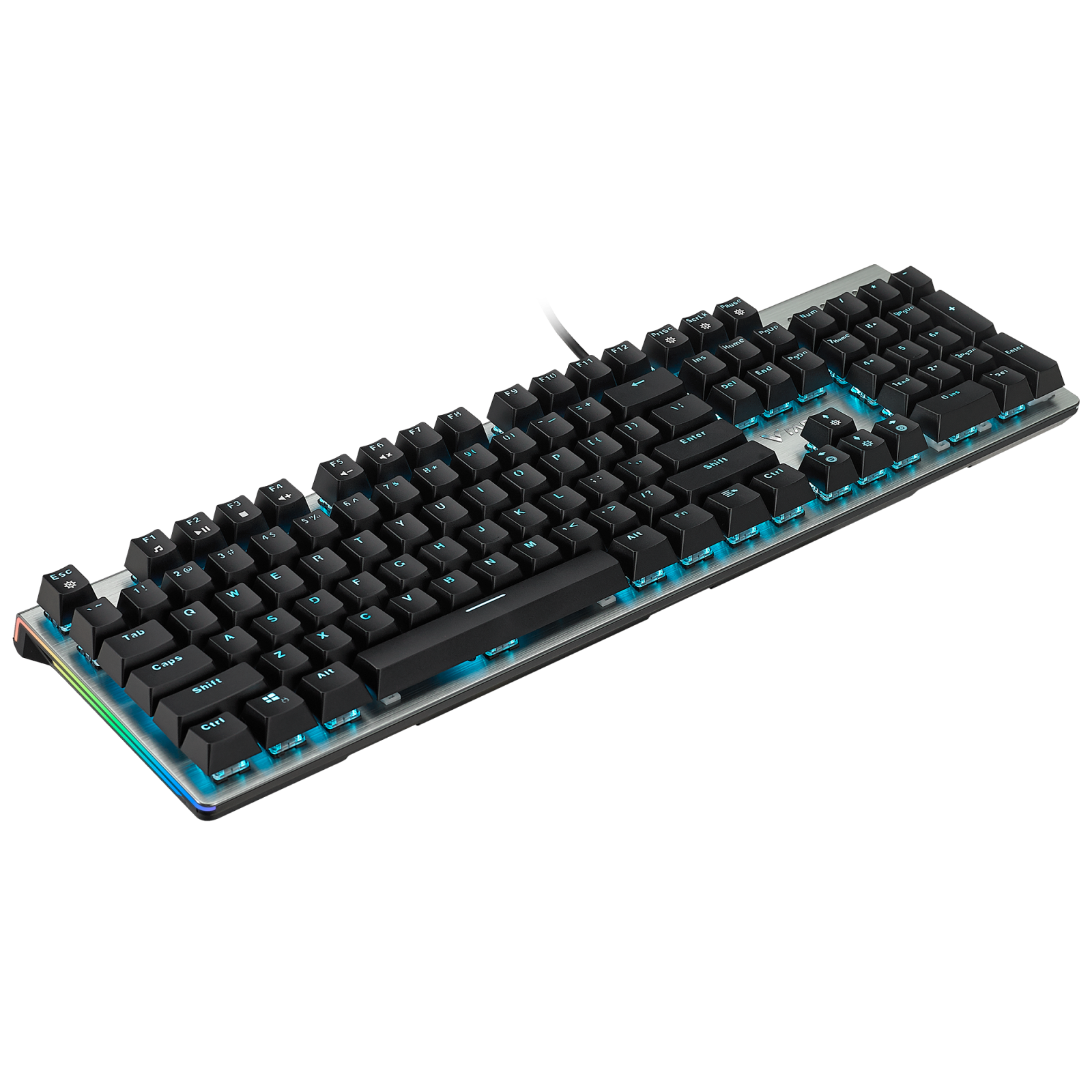 Bàn phím quang cơ gaming có dây Rapoo V530 Led RGB