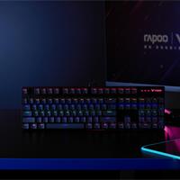 Bàn Phím Cơ Có Dây Gaming Rapoo V500 Pro Đen