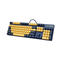 Bàn Phím Cơ Có Dây Gaming Rapoo V500Pro Vàng Xanh