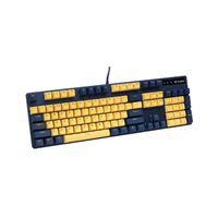 Bàn Phím Cơ Có Dây Gaming Rapoo V500Pro Vàng Xanh