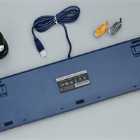 Bàn Phím Cơ Có Dây Gaming Rapoo V500Pro Vàng Xanh