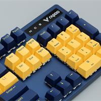 Bàn Phím Cơ Có Dây Gaming Rapoo V500Pro Vàng Xanh