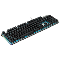 Bàn phím quang cơ gaming có dây Rapoo V530 Led RGB