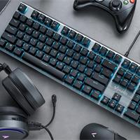 Bàn phím quang cơ gaming có dây Rapoo V530 Led RGB