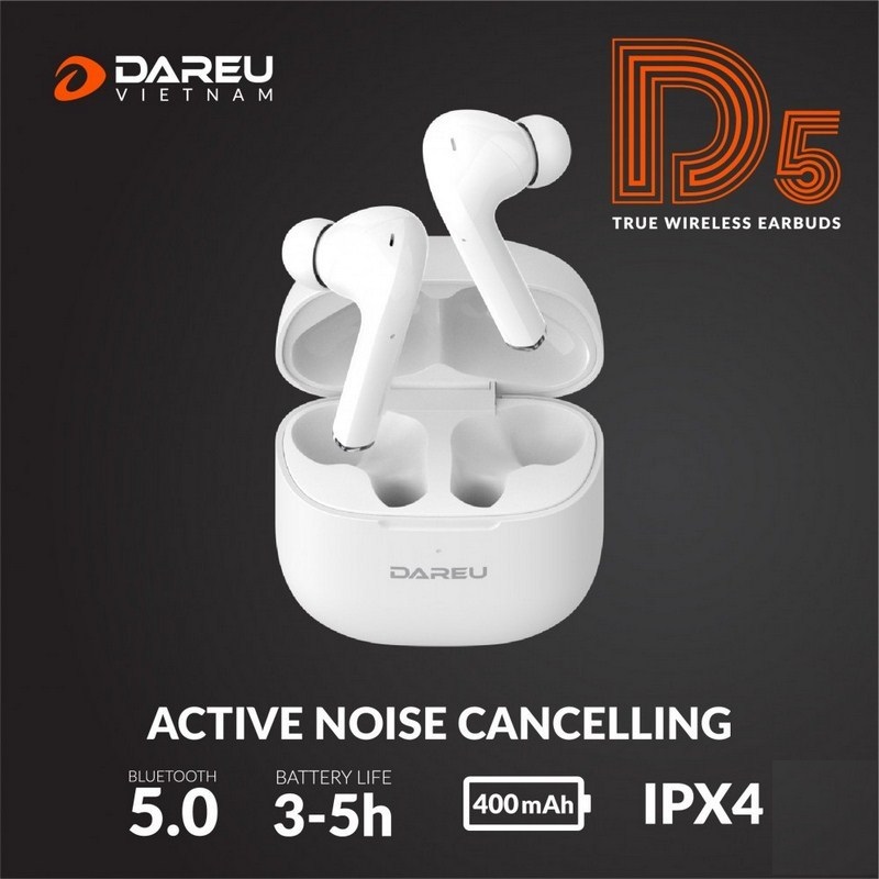Tai nghe DareU D5 ANC True Wireless