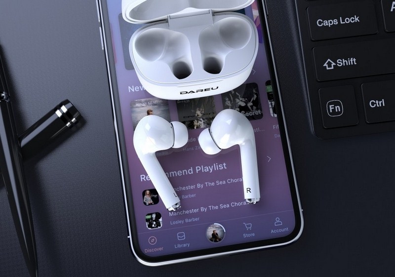 Tai nghe DareU D5 ANC True Wireless