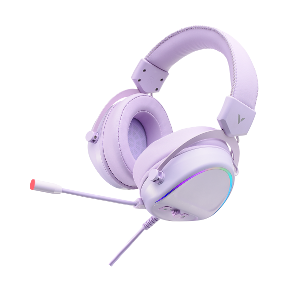 TAI NGHE GAMING RAPOO VH650 PURPLE (USB, 7.1 LED RGB)
