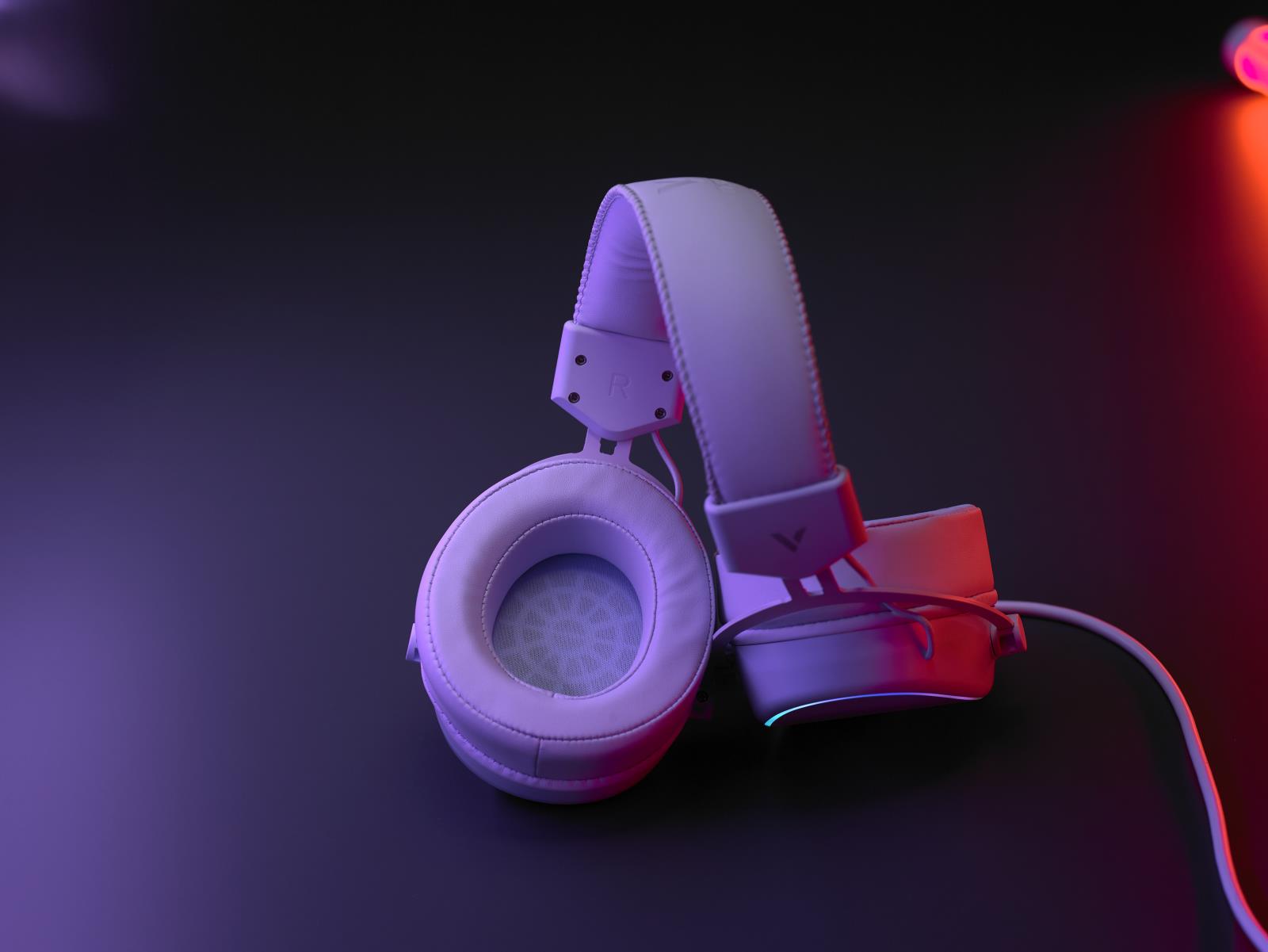 TAI NGHE GAMING RAPOO VH650 PURPLE (USB, 7.1 LED RGB)