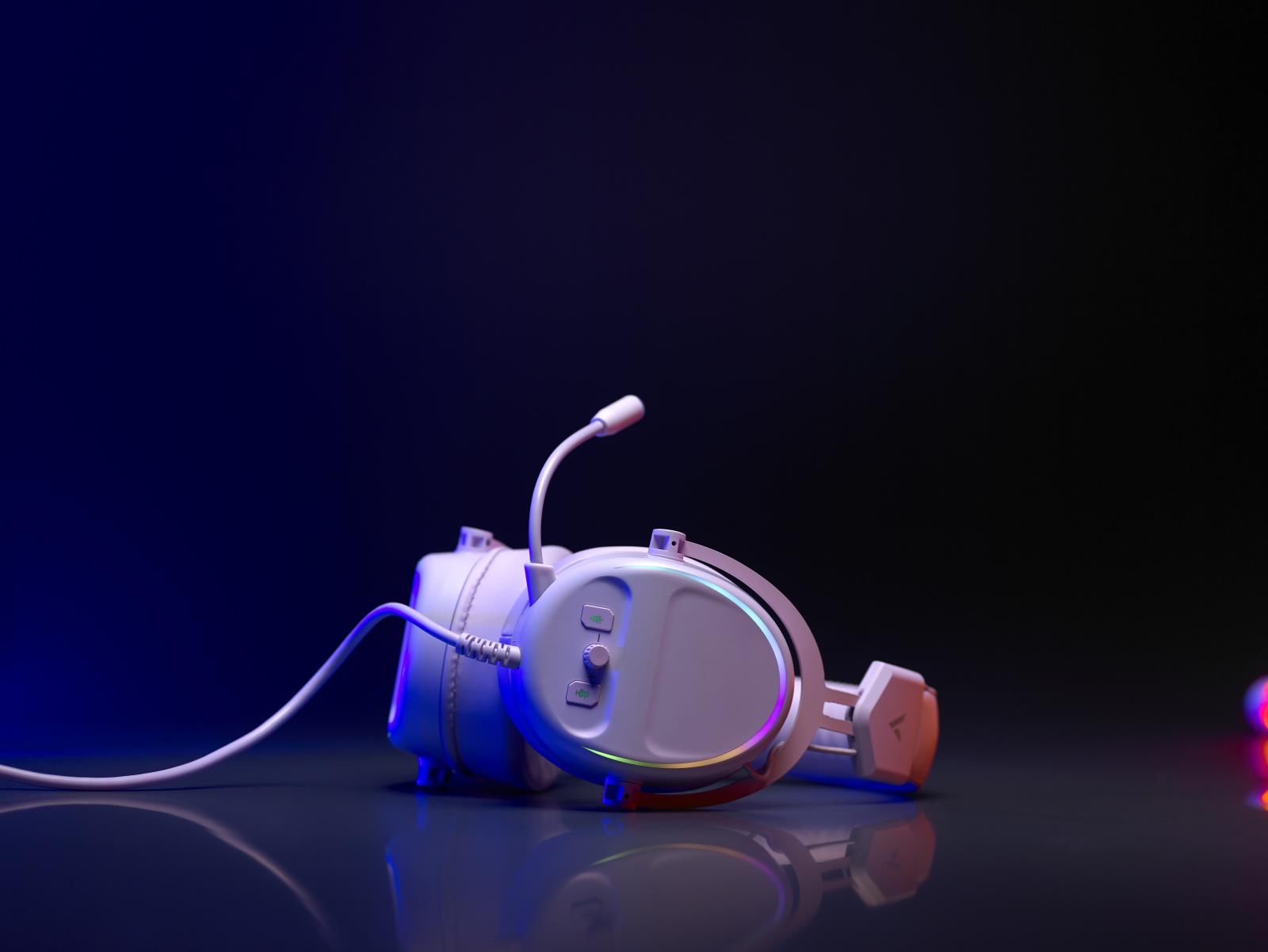 TAI NGHE GAMING RAPOO VH650 PURPLE (USB, 7.1 LED RGB)