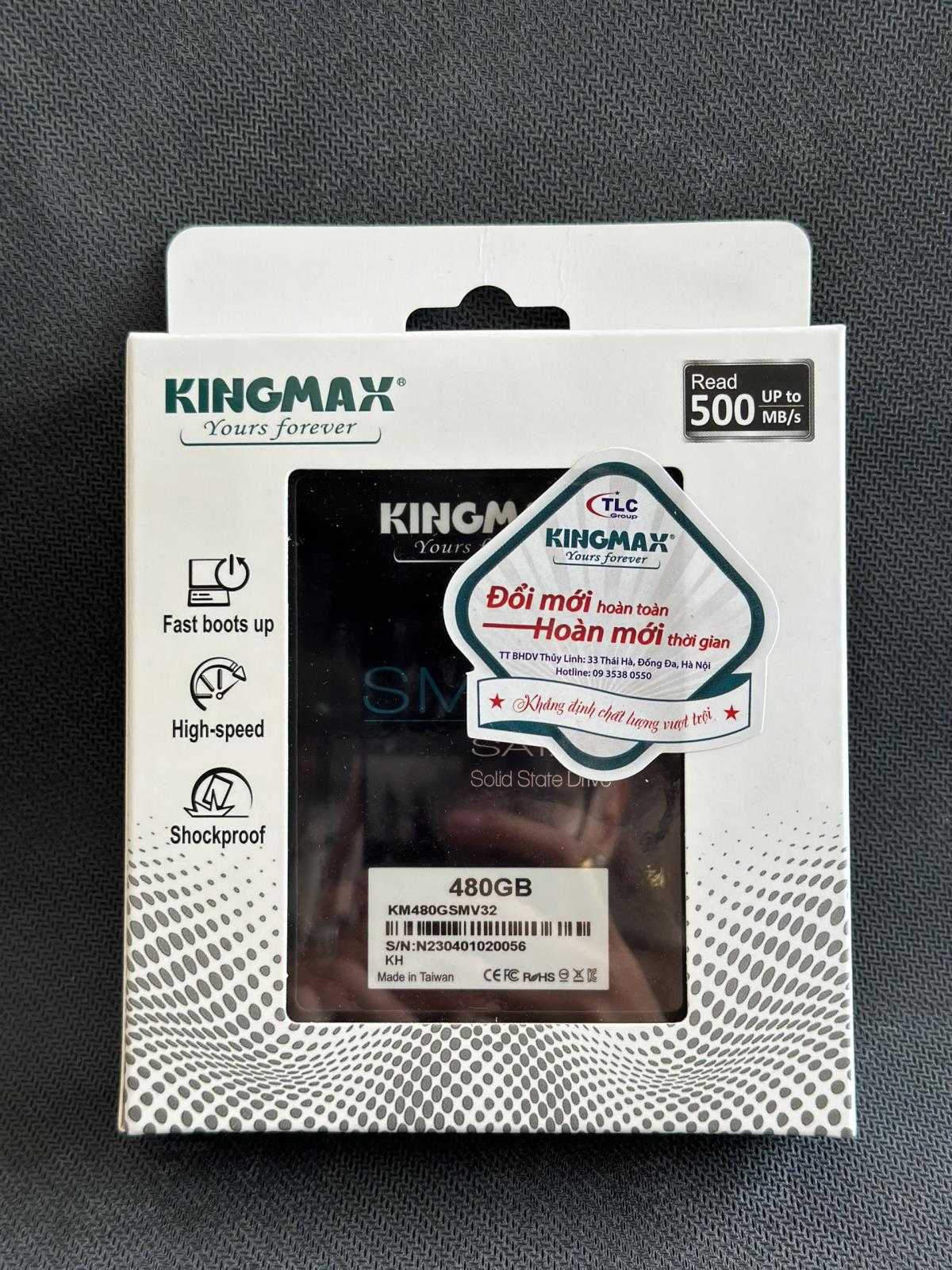 Ổ cứng SSD Kingmax 480GB - SMV32 2.5''