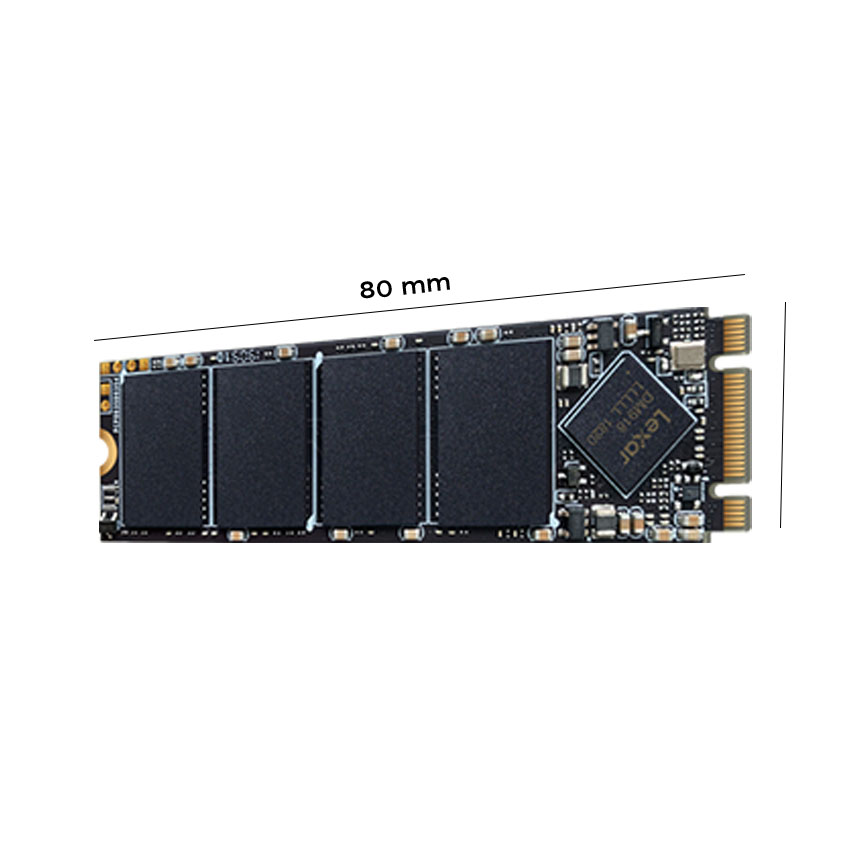 Ổ CỨNG SSD LEXAR NM100 256GB M.2 2280 (ĐOC 550MB/S - GHI 450MB/S) - (LNM100-256RB)