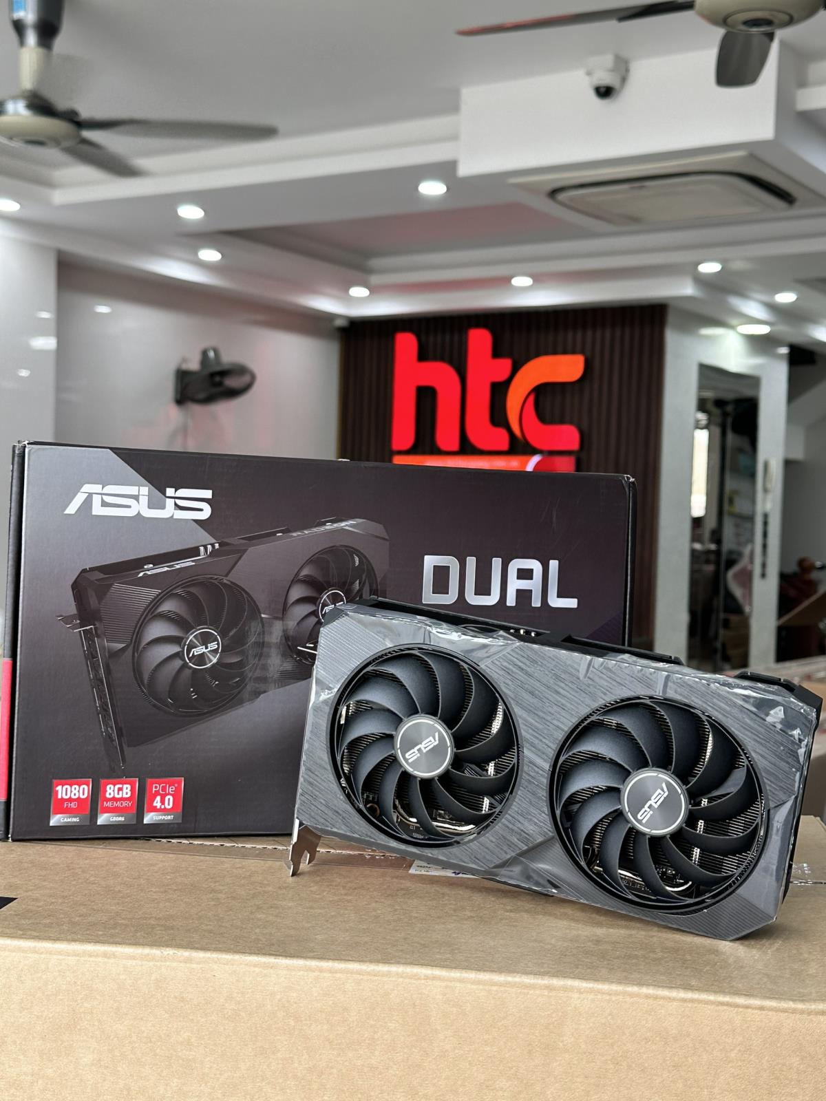 Card màn hình / VGA  ASUS Dual Radeon RX 6600 8GB V2 GDDR6 (DUAL-RX6600-8G-V2)